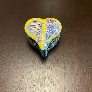 Carlyn Galerie Of Dallas TX hand made ceramic dish